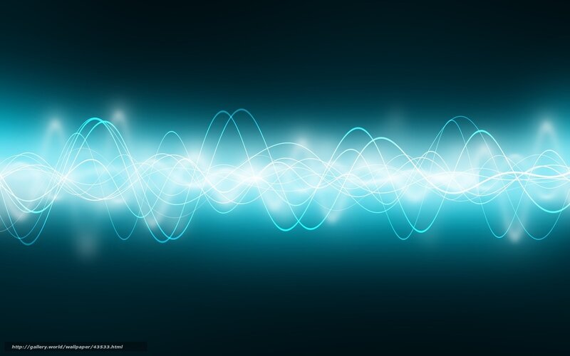 blue wave light animation