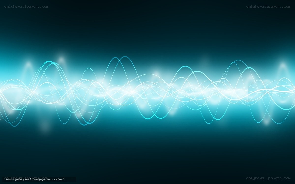 blue wave light animation