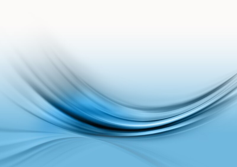 Blue Wave Motion — White
