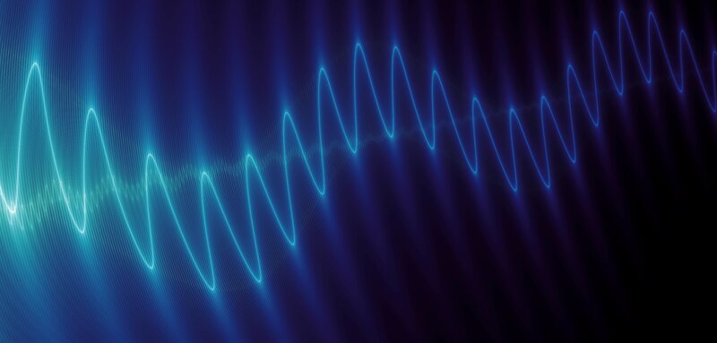 blue wave pattern animation