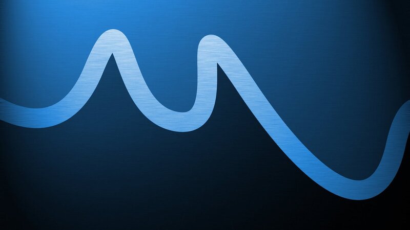 blue wave pattern background