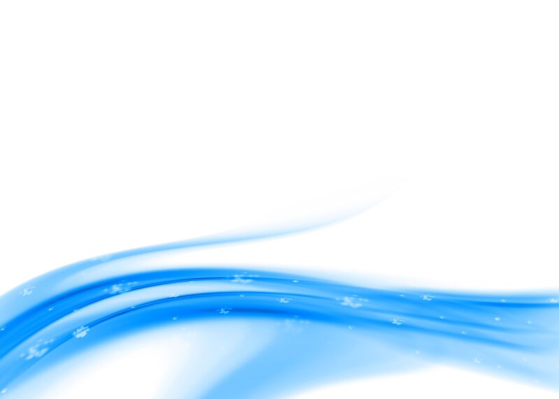 Blue Wave Pattern — Calm, Abstract, Snowflakes