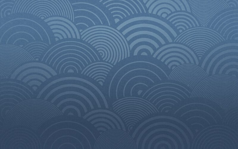 Blue Wave Pattern — Circles