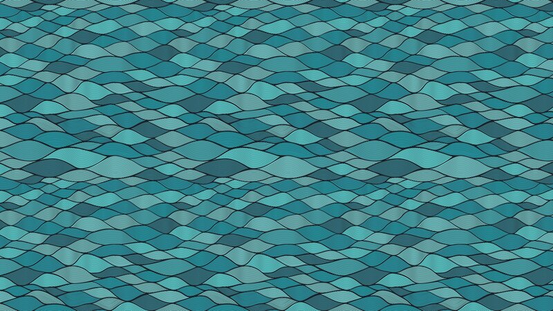 blue wave pattern design