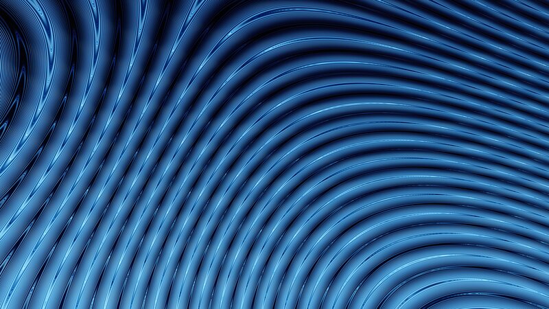 Blue wave pattern design