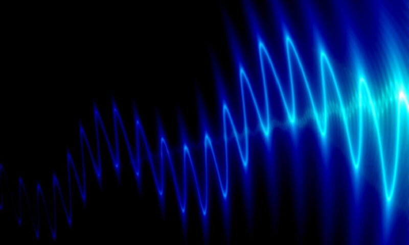 Blue Wave Pattern — Dynamic