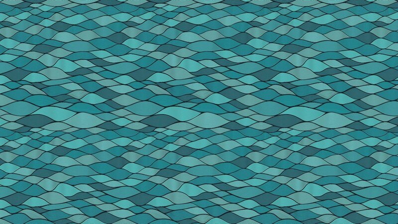 Blue Wave Pattern — Teal