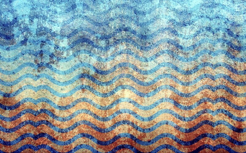 blue wave pattern texture