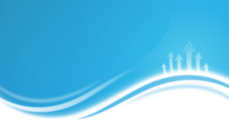 Blue Wave with Arrows — Calm