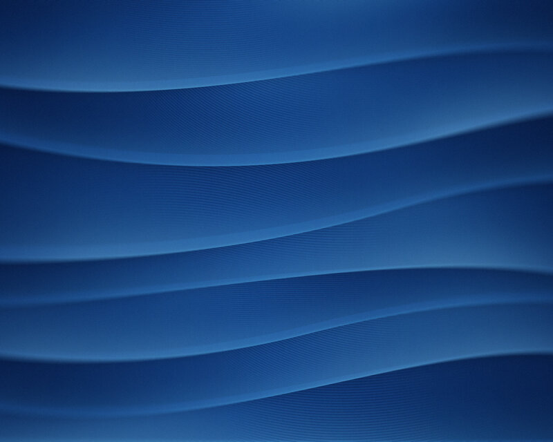 Blue wavy abstract background