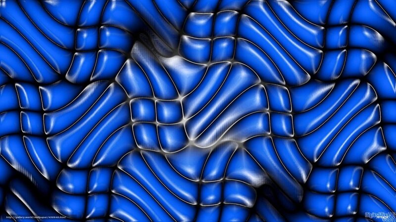 blue wavy abstract pattern