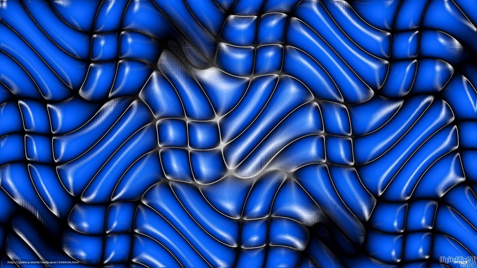 blue wavy abstract pattern