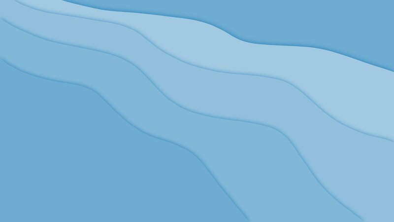 Blue Wavy Layers — Calm