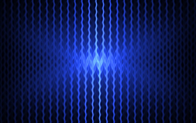 blue wavy light pattern