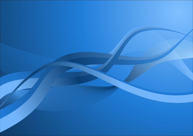 Blue Wavy Lines — Waves