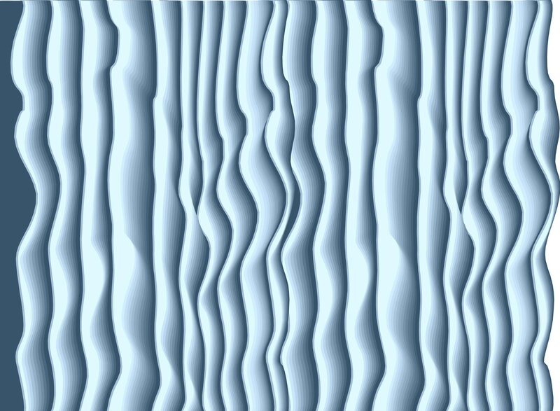 blue wavy pattern texture