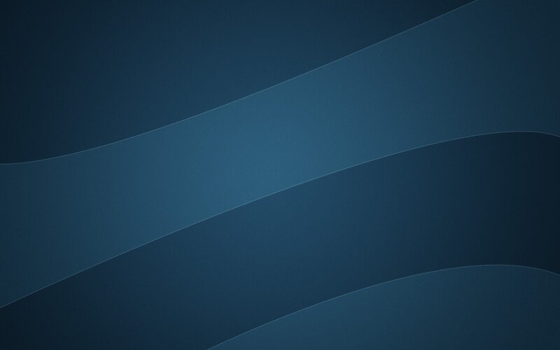 Blue Wavy Shapes