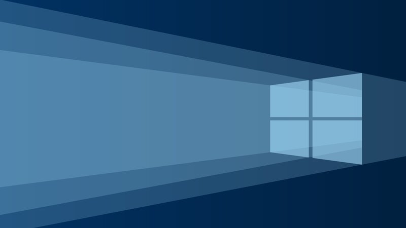 Blue Window Logo