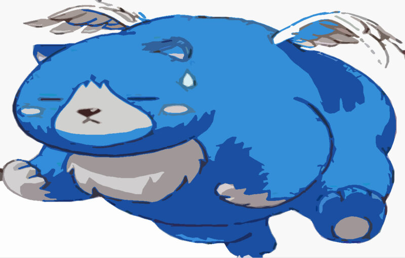 Blue Winged Bear