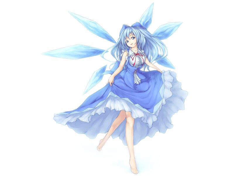 blue-winged fairy girl