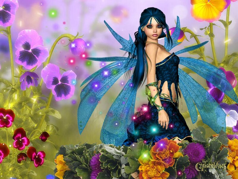 Blue-winged Fairy