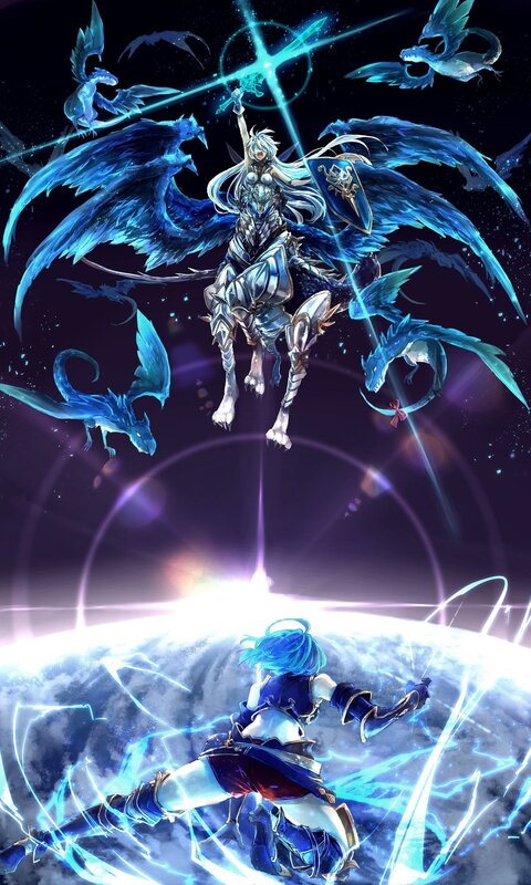Blue-winged Knight