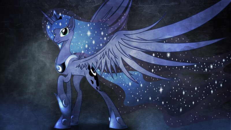 Blue Winged Pony — Dramatic