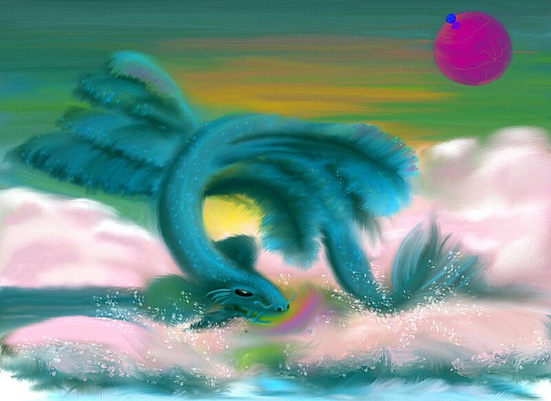 Blue Winged Serpent