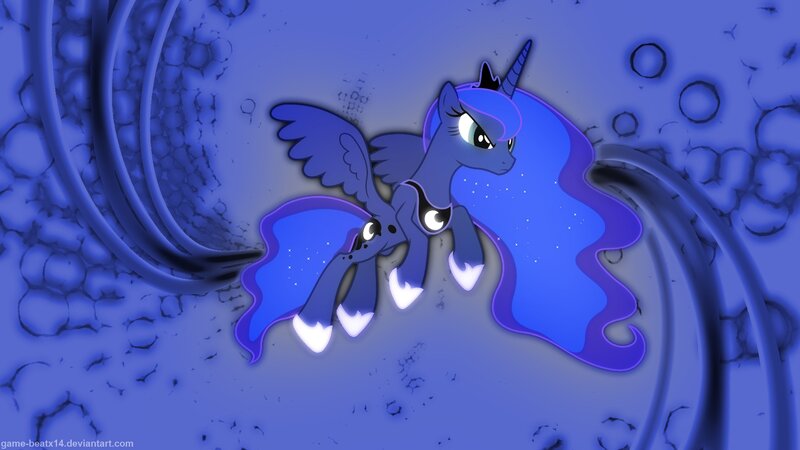 Blue Winged Unicorn Pony