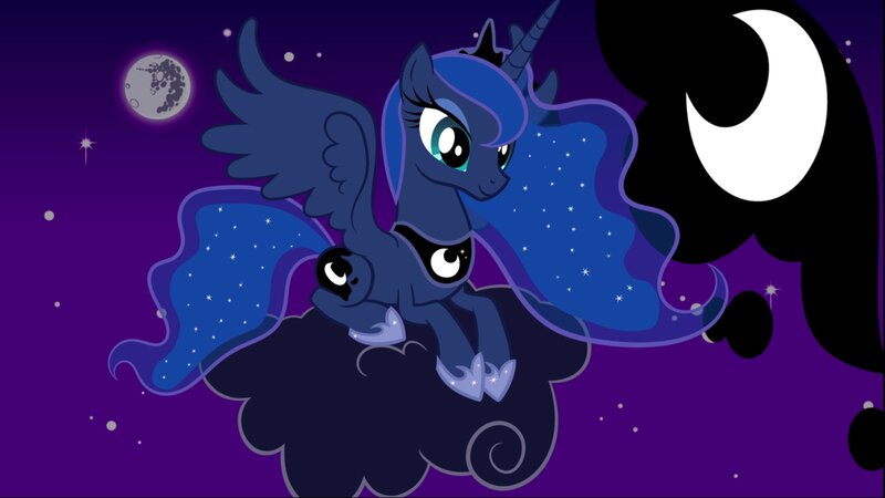 Blue Winged Unicorn — Purple