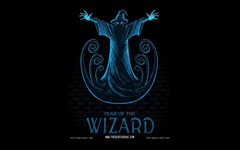 Blue Wizard Figure