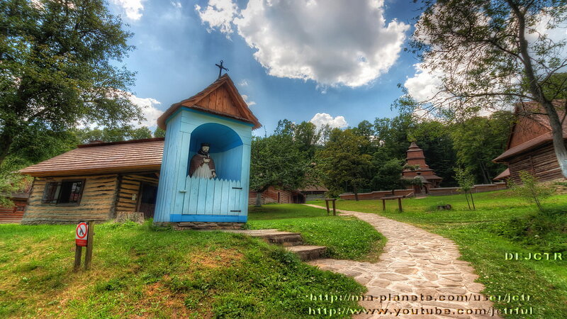 Blue Wooden Chapel