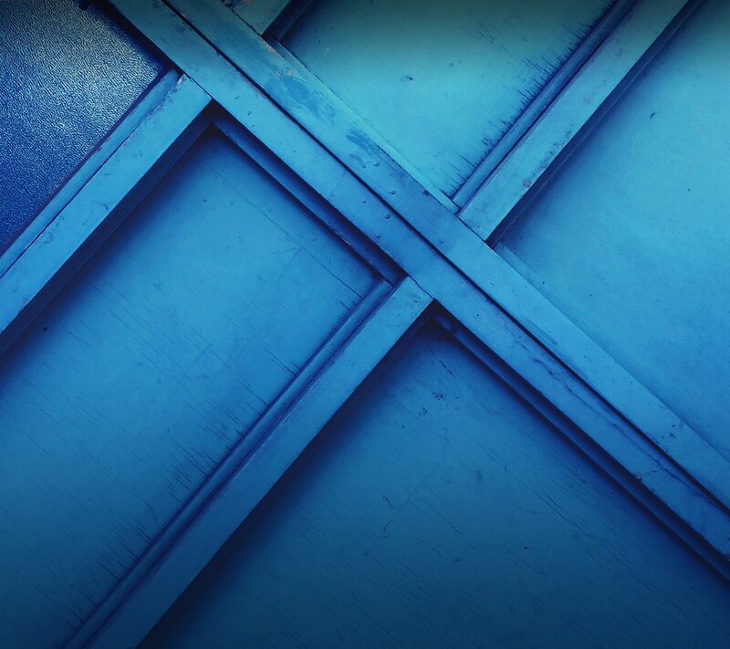 Blue Wooden Panels