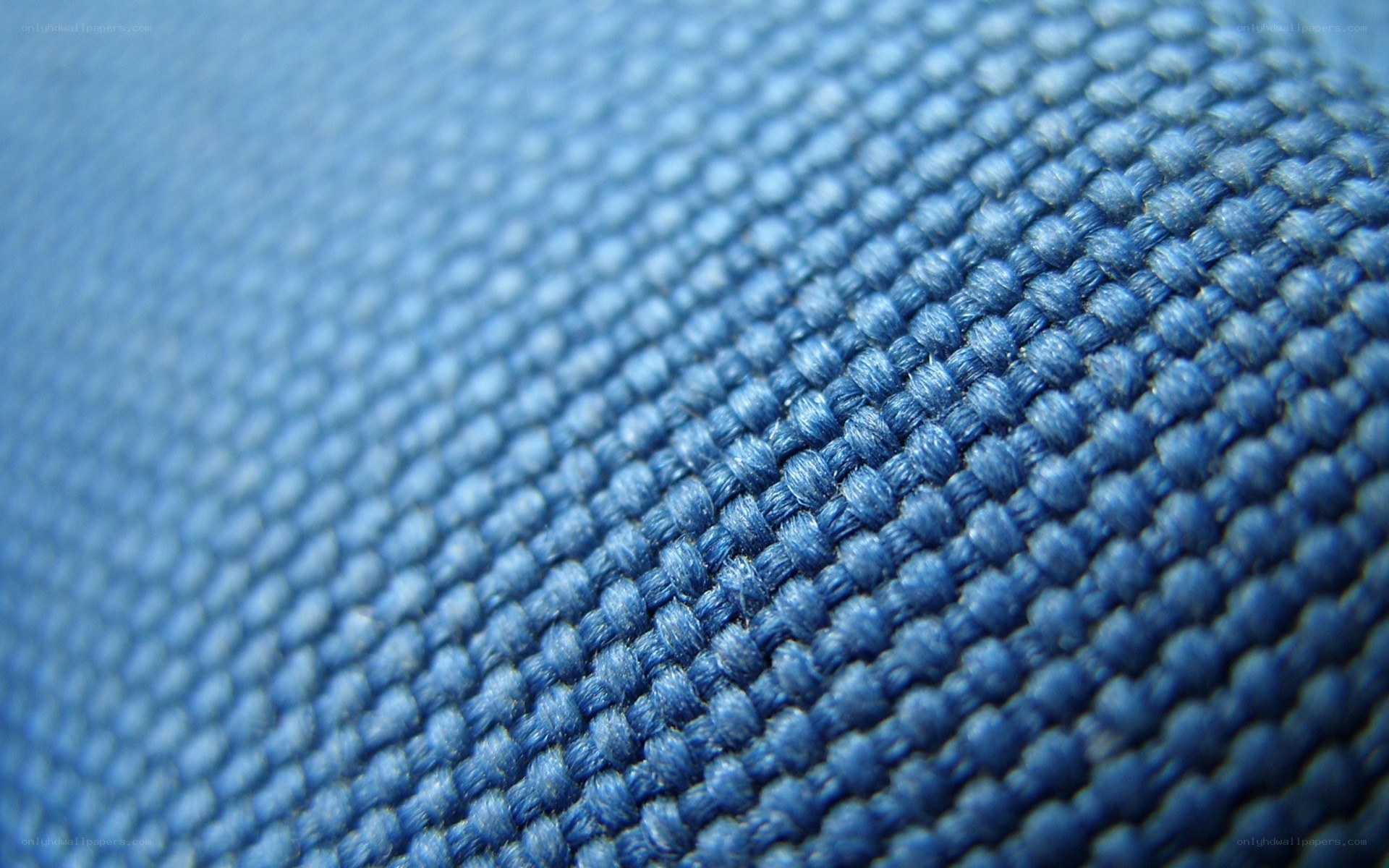 blue woven fabric texture