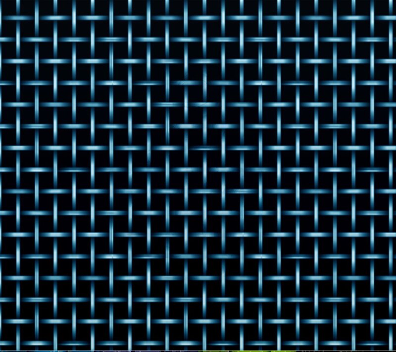 Blue Woven Mesh