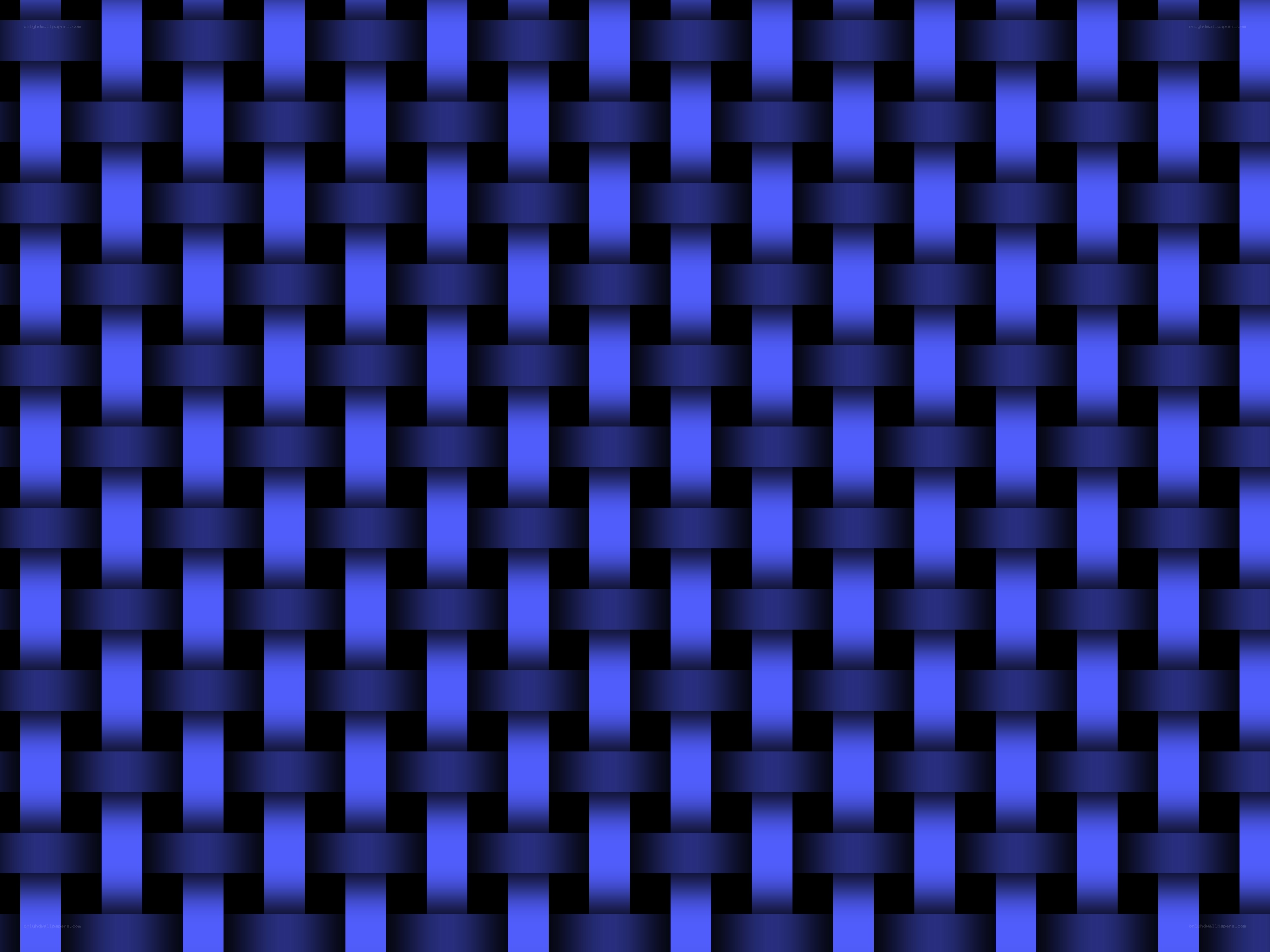blue woven pattern