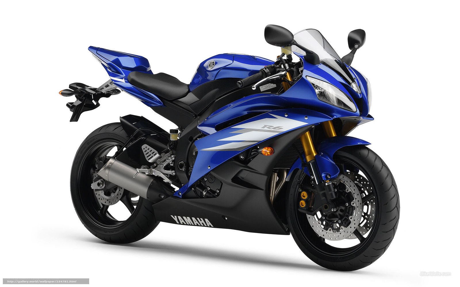blue yamaha r6 motorcycle