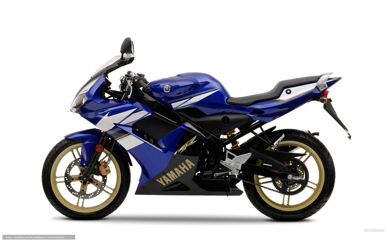 blue yamaha sport motorcycle