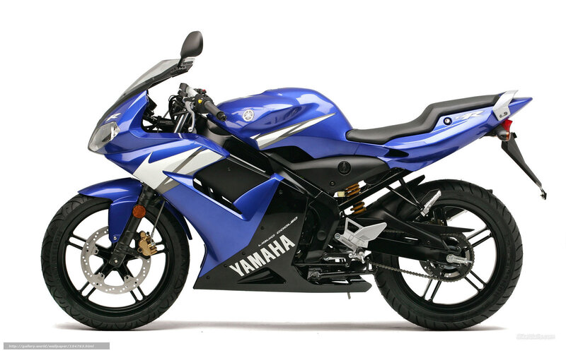 blue yamaha sport motorcycle