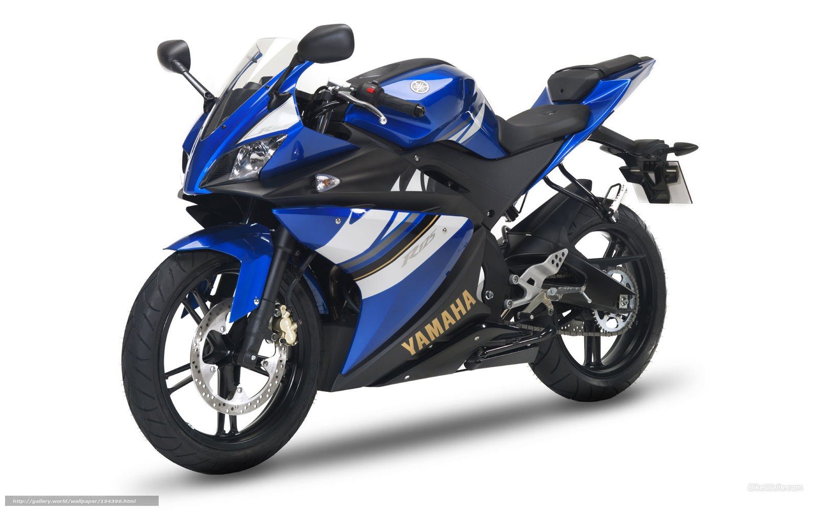 blue yamaha sport motorcycle