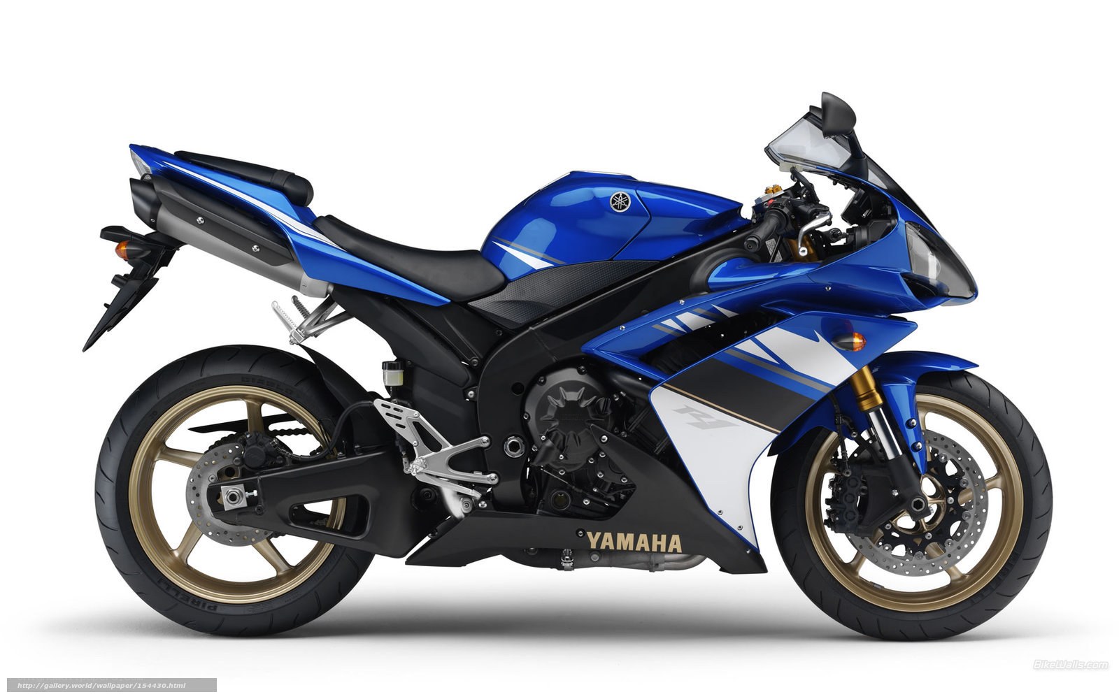 blue yamaha sport motorcycle