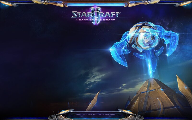 Blue Zerg Structure — Dramatic
