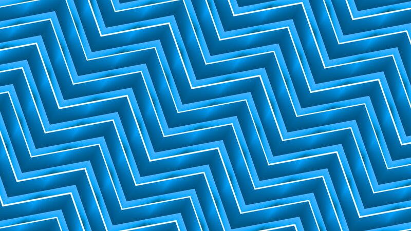 Blue Zigzag Pattern — Calm