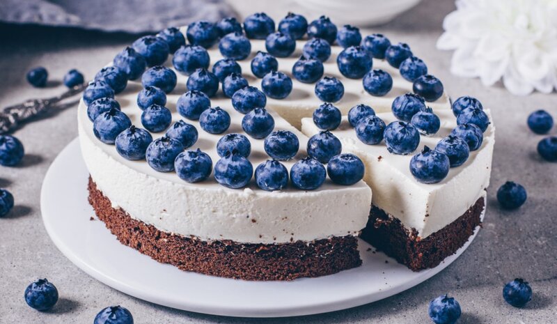 Blueberry Cheesecake — Blue