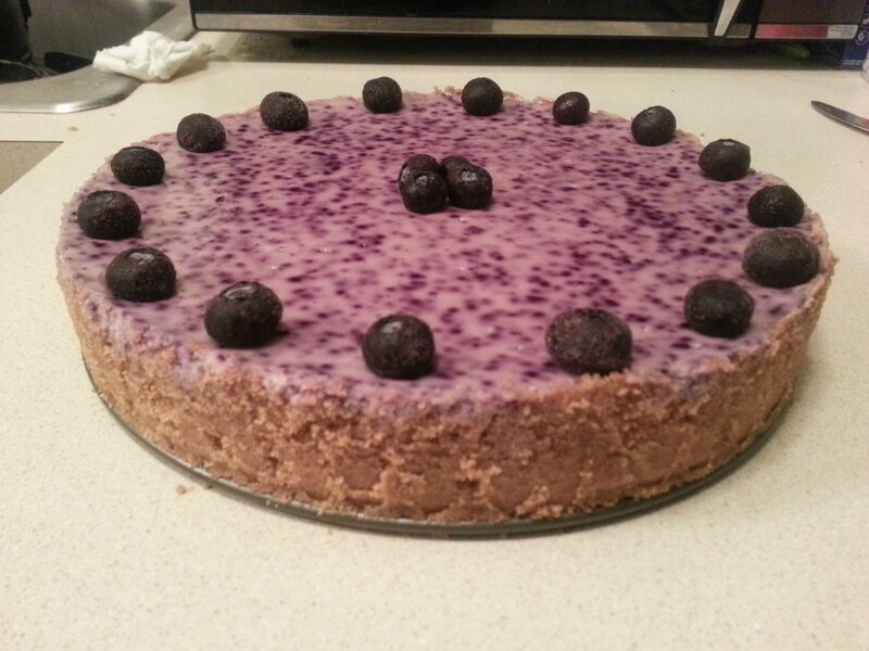 Blueberry Cheesecake — Purple