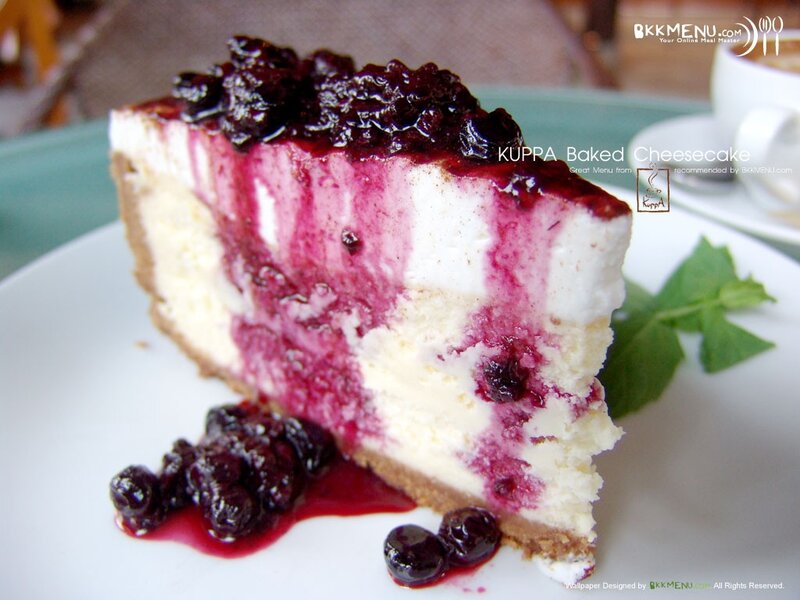 Blueberry Cheesecake Slice