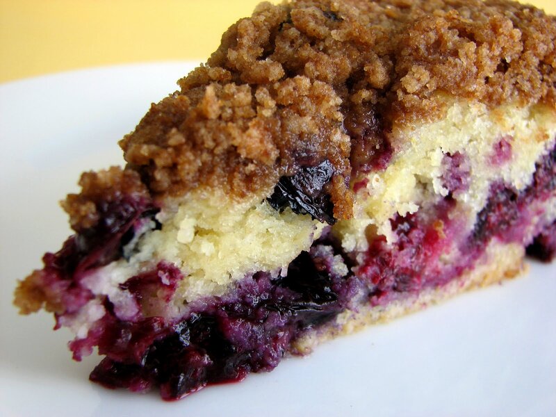 Blueberry Crumble Cake