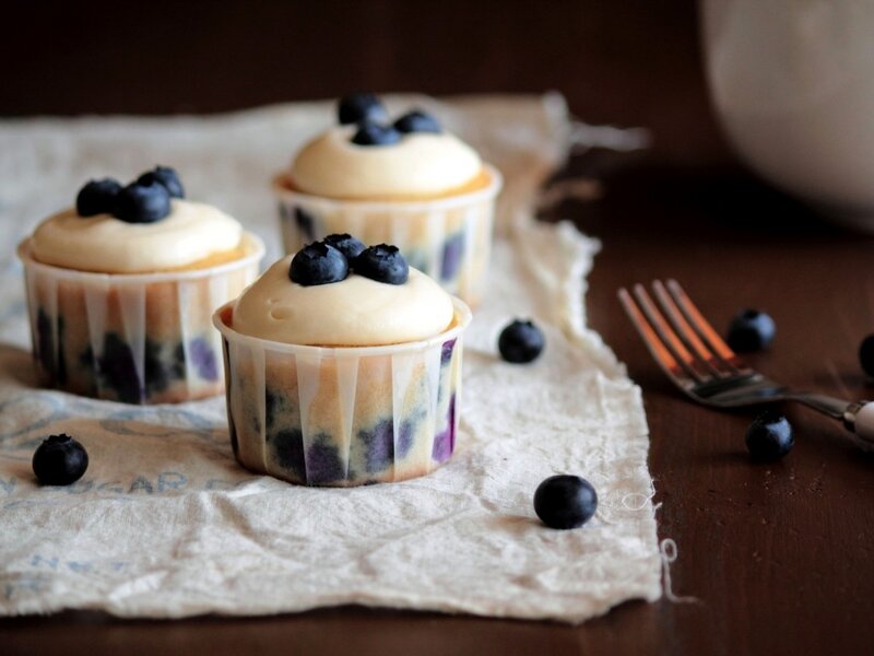 Blueberry Cupcakes