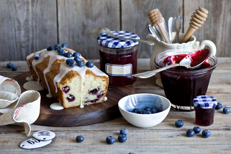 Blueberry Loaf Cake