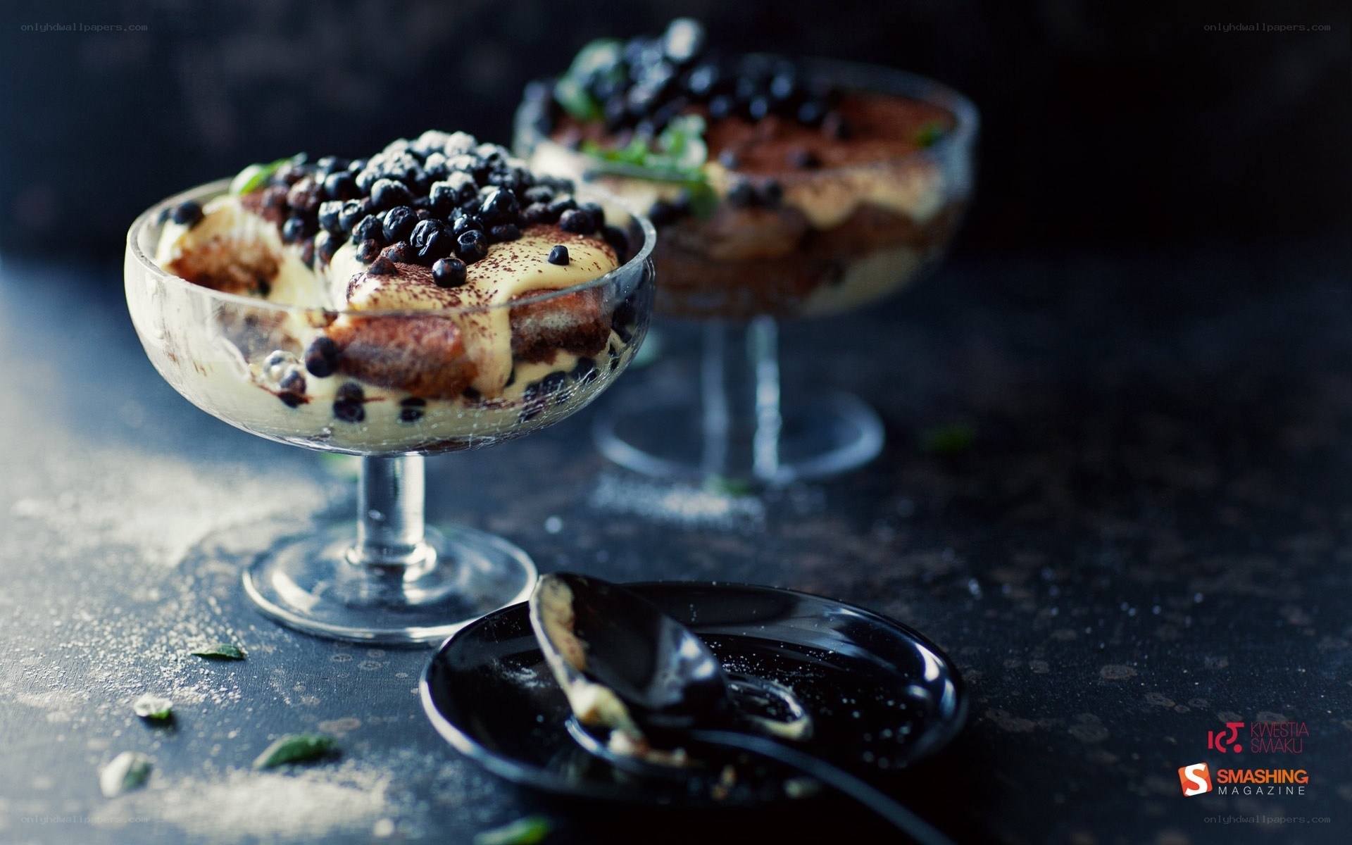 Blueberry Tiramisu Dessert